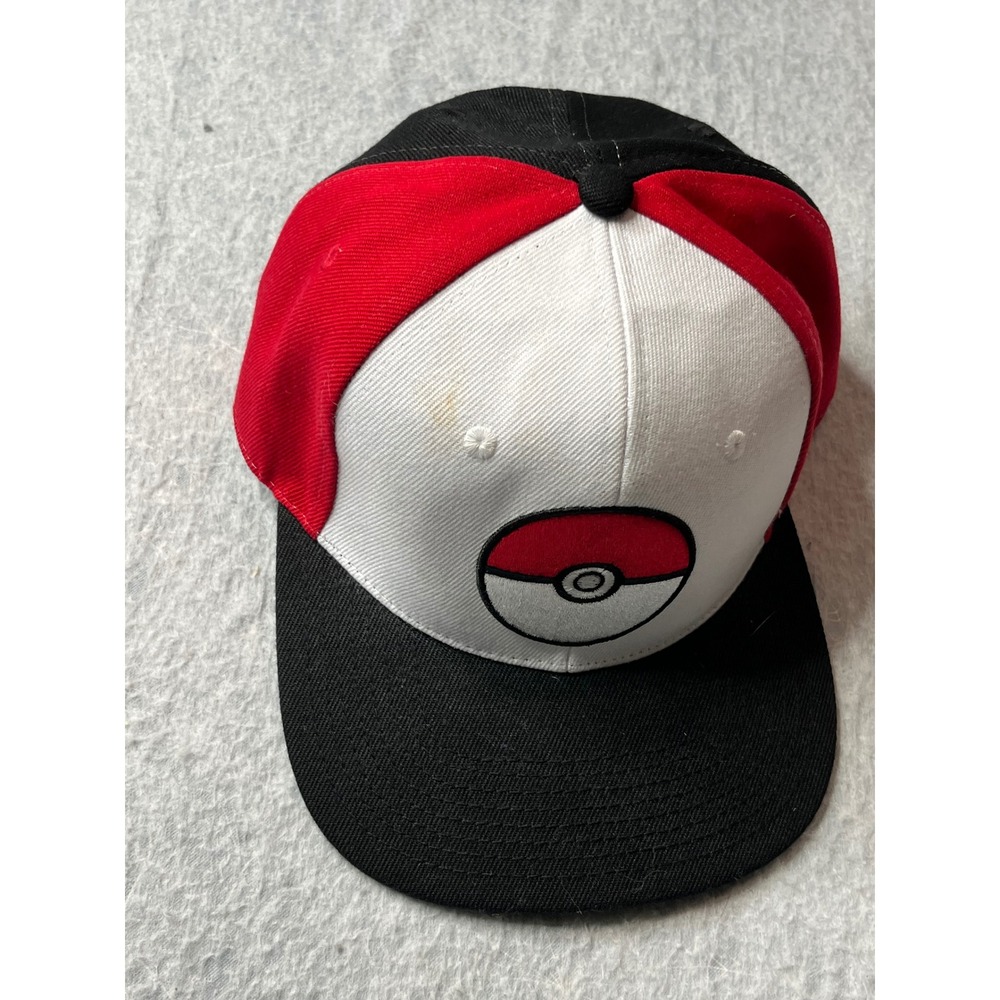 Pokemon Snapback Hat‎ Adult Black Red White Adjustable Baseball Cap 2019